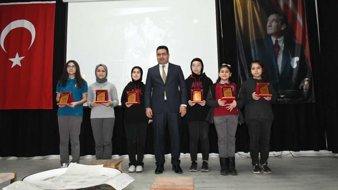 12 Mart İstiklal Marşının Kabul Edildiği Gün ve Mehmet Akif ERSOY'u Anma Günü Yarışması Derecelerimiz 